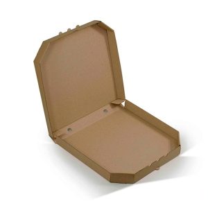 Картонная коробка для пиццы 430*430*35 мм прямоугольной формы