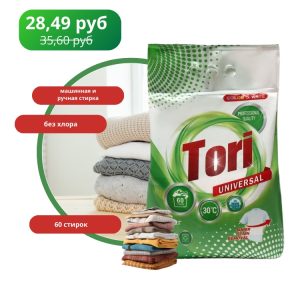 Стиральный порошок Tori 6,0 кг