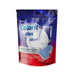 Таблетки для посудомоечных машин Grass Colorit Plus All in 1, 20 г (100 шт)
