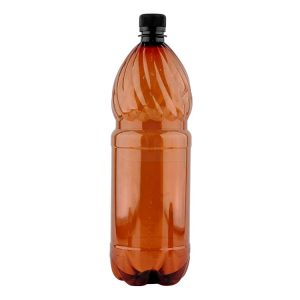 Бутылка полимерная ПЭТПЩ 1л 28 "Газ" коричневая