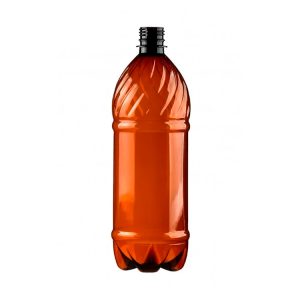 Бутылка полимерная ПЭТПЩ 1,0л 32 "Газ" коричневая