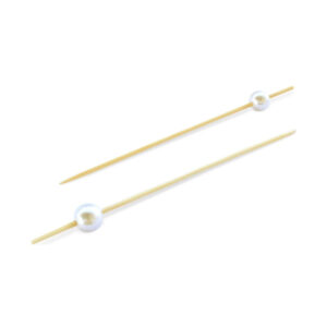 Пика "Жемчуг перламутровый" деревянная 12 см