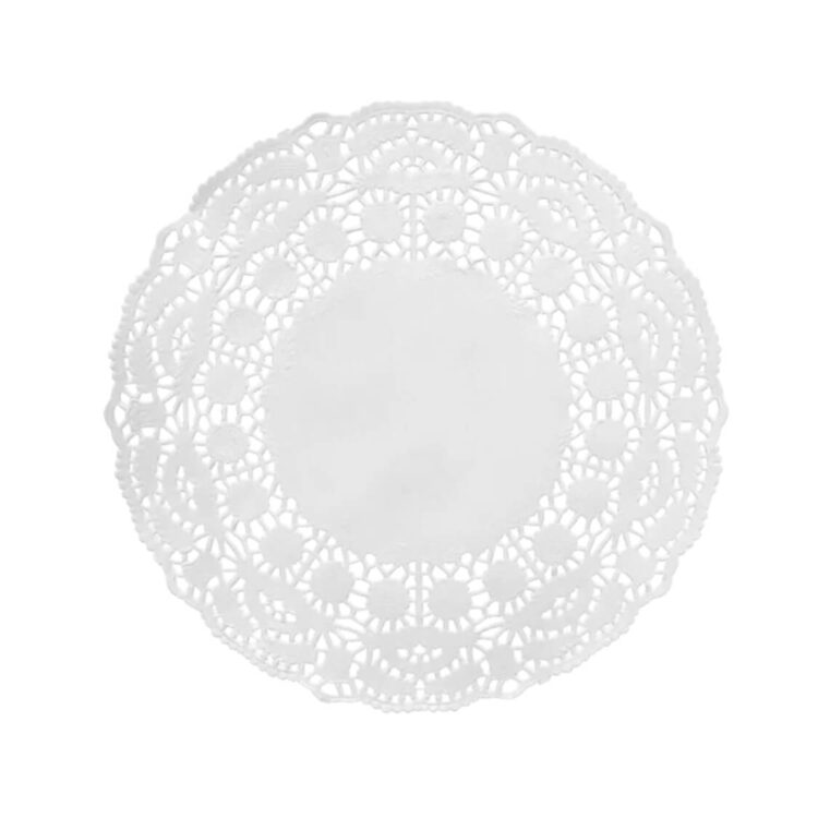 Салфетка ажурная, бумажная, 14 см (250 шт)