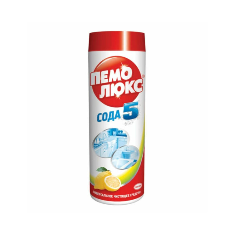 Чистящий порошок "Пемолюкс" сода 480 г, лимон