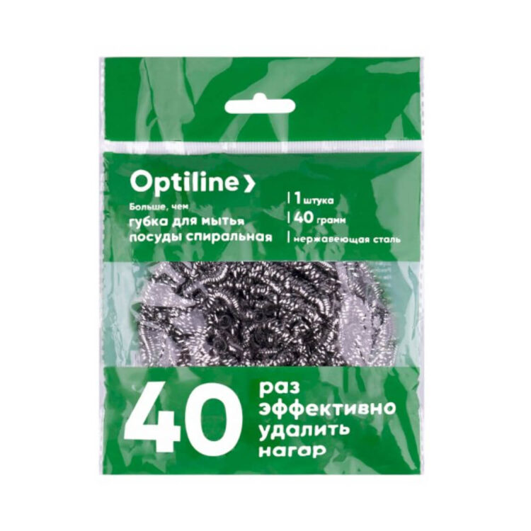 Мочалка металлическая спираль 40 г