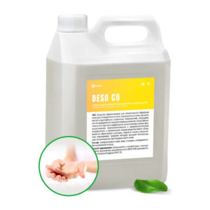 Дезинфицирующее средство на основе изопропилового спирта Grass "DESO C9" 5000 мл