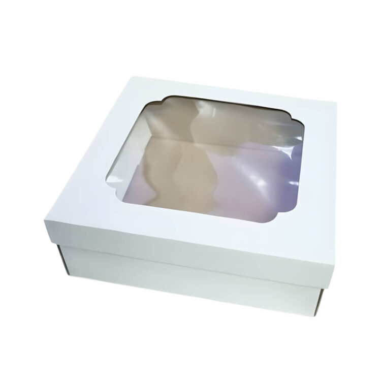 Коробка для торта из гофр.картона Т-22Е 300*300*100 мм