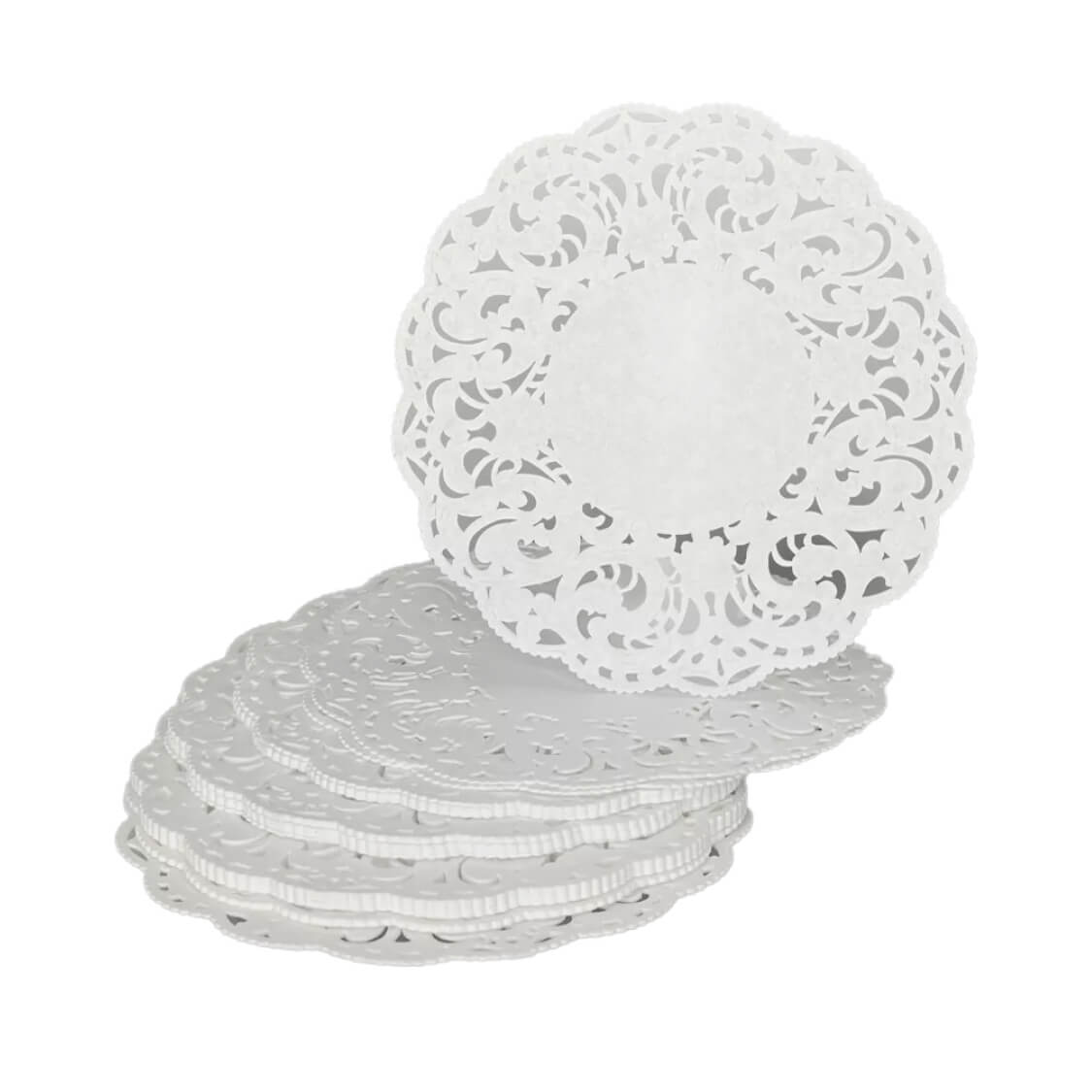 Салфетка ажурная, бумажная, 10 см (250 шт)