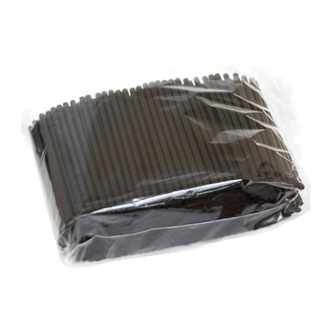 Трубочки для мартини 5*125 мм, черные