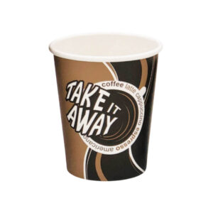 Стакан бумажный одноразовый 250 мл, Take away