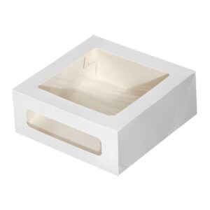 Упаковка ForGenika CAKE II Window White 220*220*100 мм
