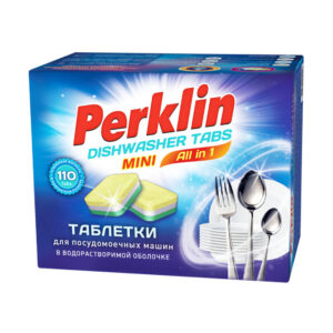 Таблетки для посудомоечных машин MINI TABS Perklin "ALL in 1" 110 шт