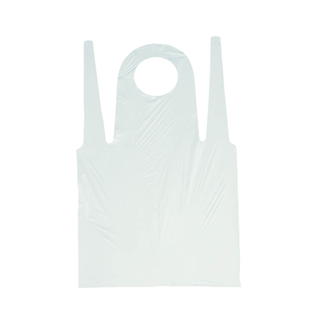 Фартуки одноразовые ПНД, р-р 120х76 см "Идеал" белый