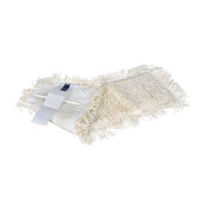 МОП 40 см плоский петельный хлопковый карман-ремень (белый) стандарт