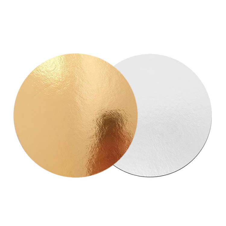 Подложка Pasticciere золото с держателем D=80 мм, толщина 0,8 мм