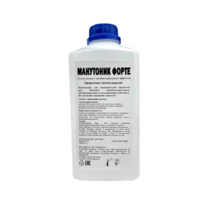Спиртосодержащий лосьон для рук с антибактериальным эффектом МАНУТОНИК ФОРТЕ (1 л)