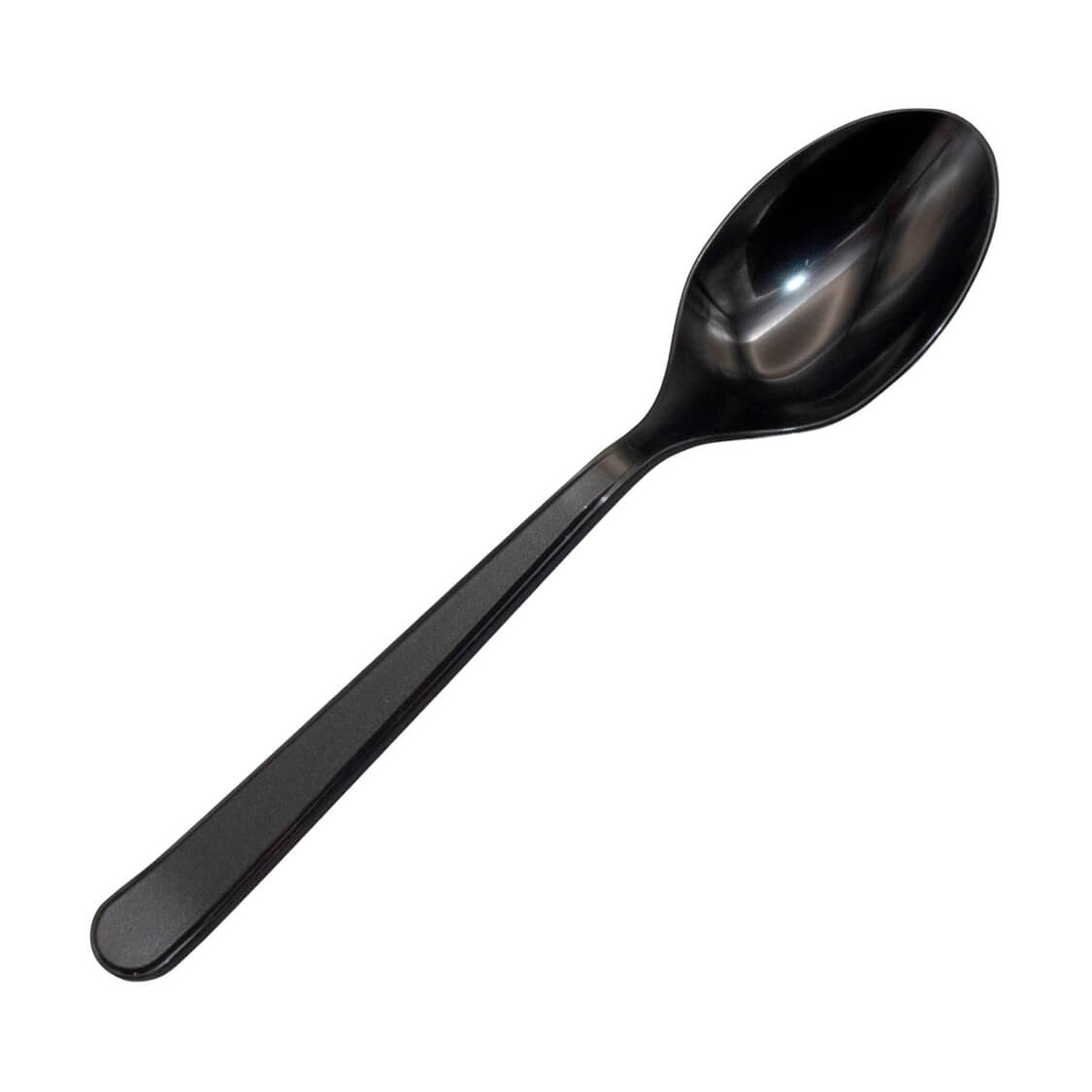 Ложка столовая в инд. упак. 180 мм ПС, черная