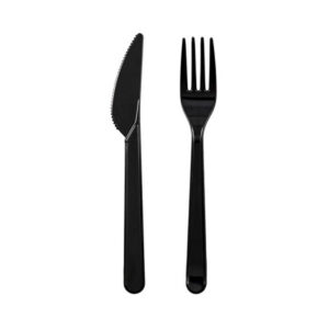 Набор "Премиум" черный (вилка, нож)