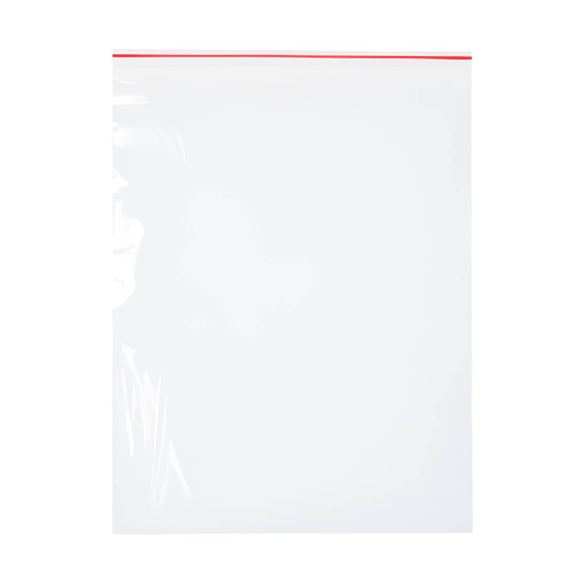 Пакет ZIP-LOCK 15*20 см с красной полосой