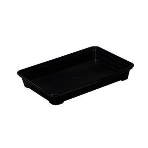Контейнер для суши 224*154*26 мм без крышки, черный
