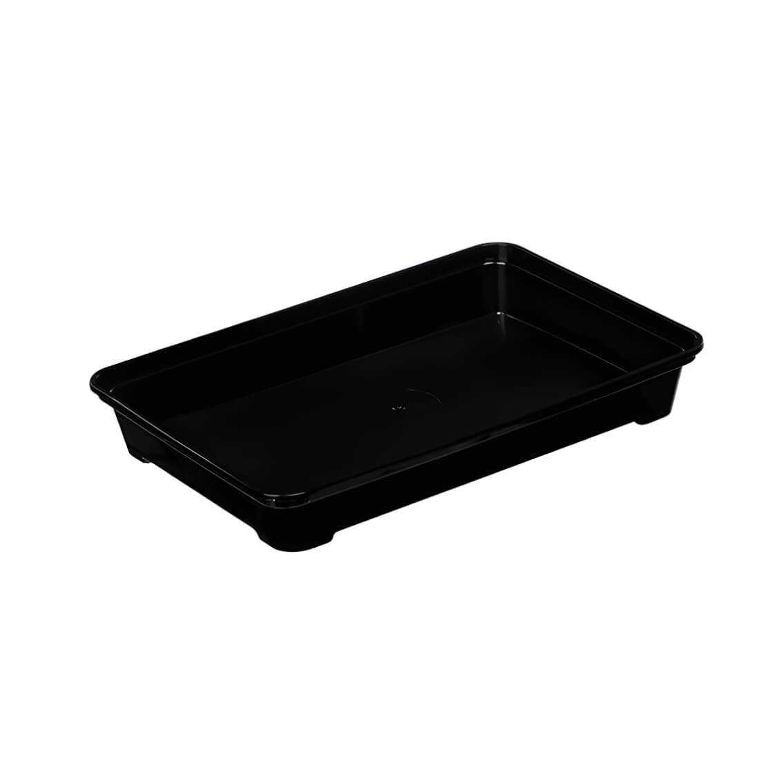 Контейнер для суши 224*154*26 мм без крышки, черный