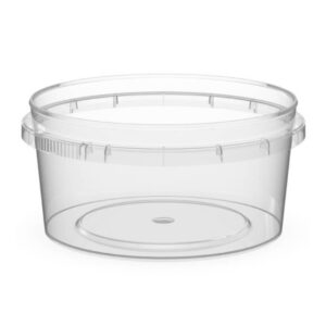 Банка 180мл/93мм (узкий борт) без крышки, цвет прозрачный