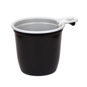 Чашка кофейная, цвет коричнево-белый 200 мл