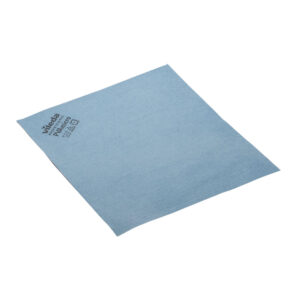 Салфетки VILEDA, КОМПЛЕКТ 5 шт, искуственная замша, голубые, 35*38 см