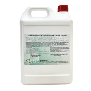 Средство для устранения засоров в трубах 5 л