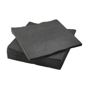 Салфетки биг-пак 33х33 см (черные) 2-слойные, 200 листов