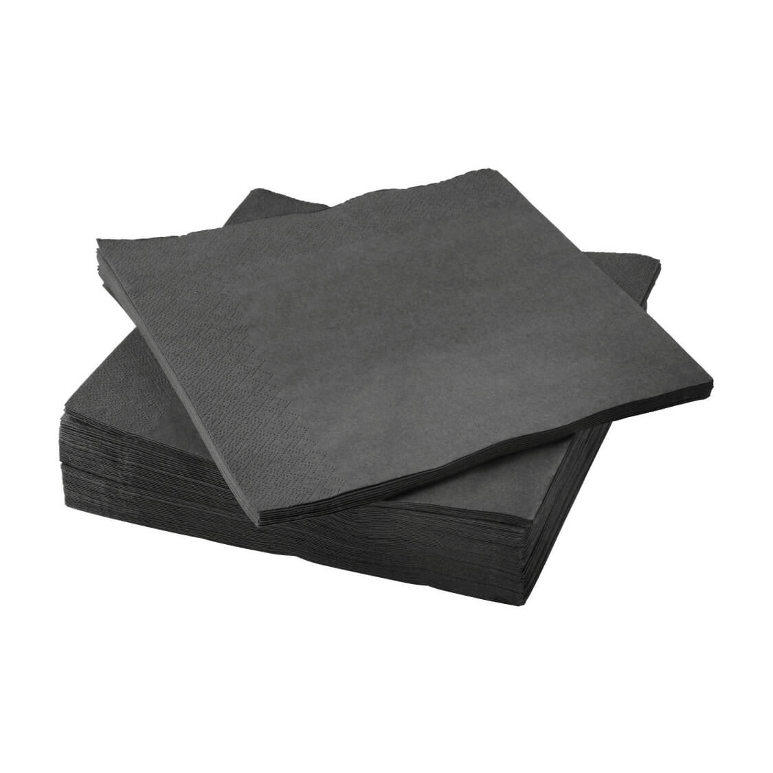 Салфетки биг-пак 33х33 см (черные) 2-слойные, 200 листов