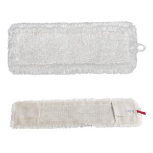 Насадка МОП плоская для швабры/держателя 50 см, уши/карманы (ТИП У/К), петлевая микрофибра