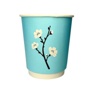 Стакан бумажный двухслойный 250 мл (Цветущий сад)