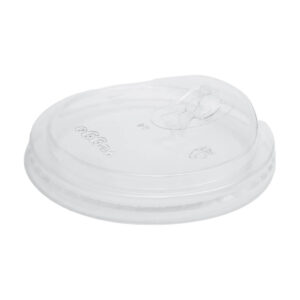 Крышка прозрачная с питейником 95 мм, РЕТ