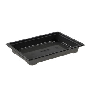 Контейнеры одноразовые пластиковые упаковочные УК-703-03, ПЭТ, черная ПЩ-0,3 ДК