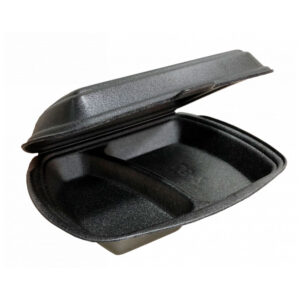 Ланч-бокс 2-х секционный LB-2 Эконом 250x195x68 мм