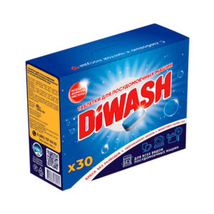 Таблетки для посудомоечных машин DIWASH 30 шт