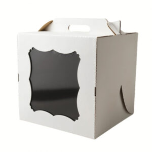 Коробка из гофр.картона Т-22Е 200*200*200 бел