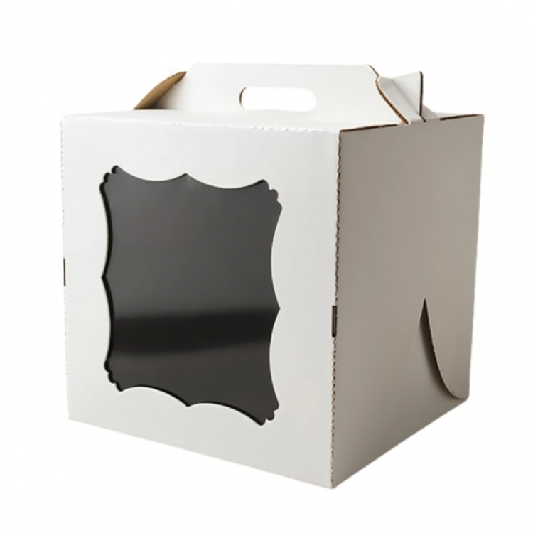 Коробка из гофр.картона Т-22Е 200*200*200 бел