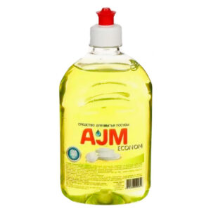 Ср-во д/посуды "AJM" ECONOM, 500мл с пуш-пулом