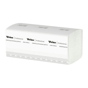 Полотенца бумажные Veqro Professional Comfort V - сложение 200 листов 2 слоя